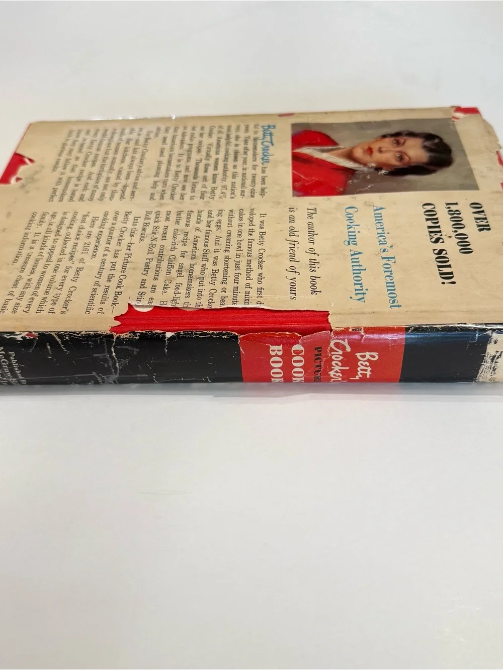Betty Crocker's Picture Hard Cover Cook Book - 1950 - 1st edition - 6th Print